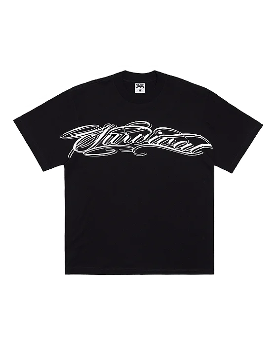 CAMISETA SURVIVAL DRAMA LOGO [PRETA]