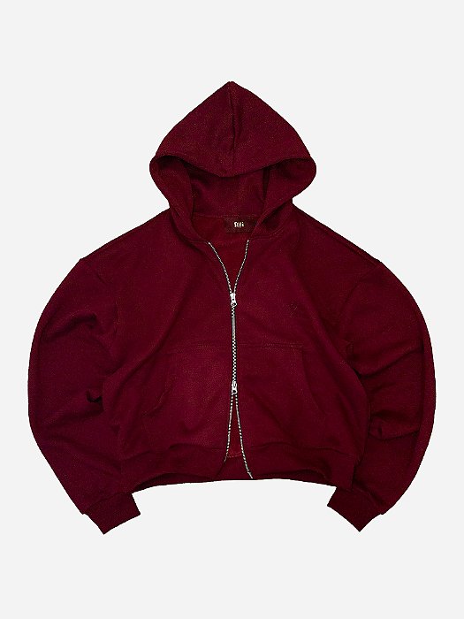 Moletom Double Zip Perfect Bordô Fati Studios