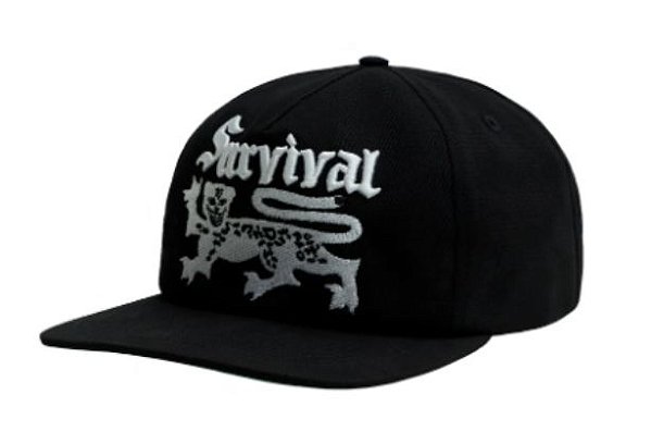 BONÉ SNAPBACK SURVIVAL LOGO PRETA