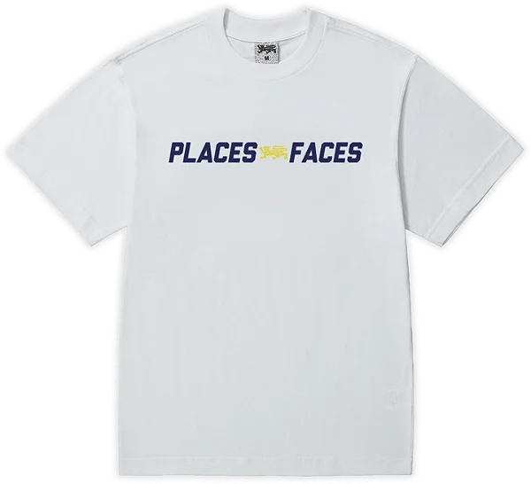 Camiseta Survival x Places + Faces Logos Branca