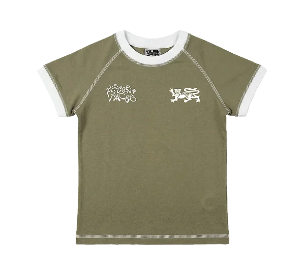 Camiseta Baby Survival x Places + Faces Verde