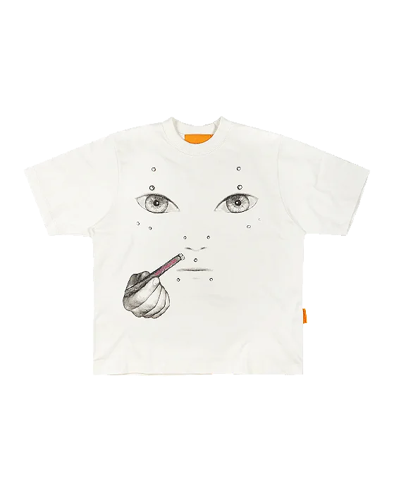 CAMISETA ALIEN BUFA (OFF-WHITE)