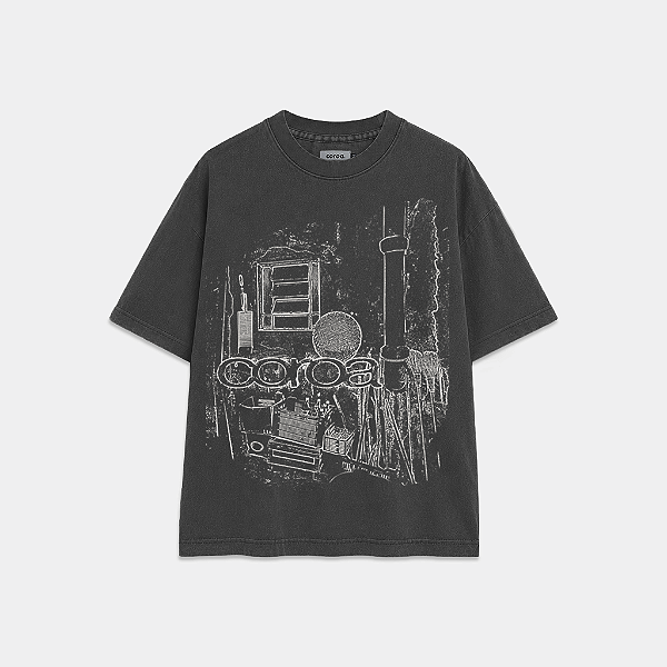 Camiseta Parede de Roça Chumbo Coroa