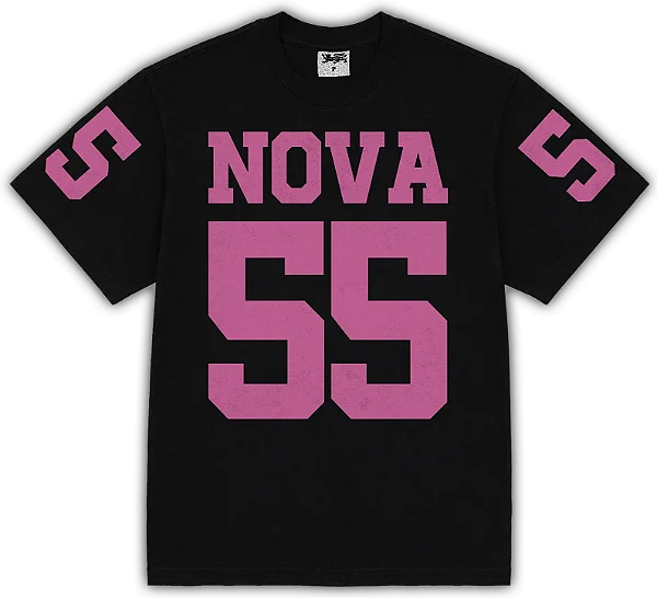CAMISETA NOVAORDEM 55 (PRETA E ROSA) SURVIVAL