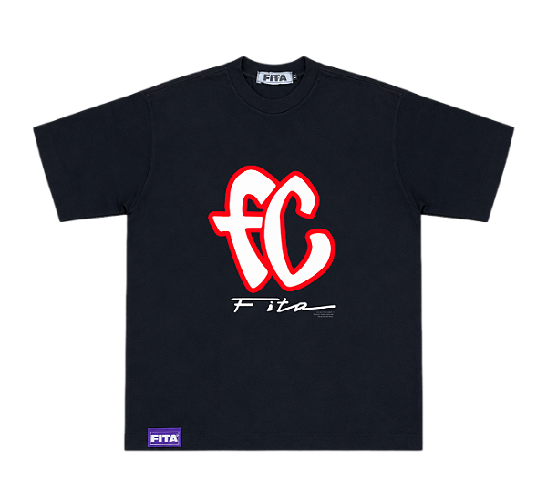 Camiseta Fita Corp Por Nós Pra Nós Preta