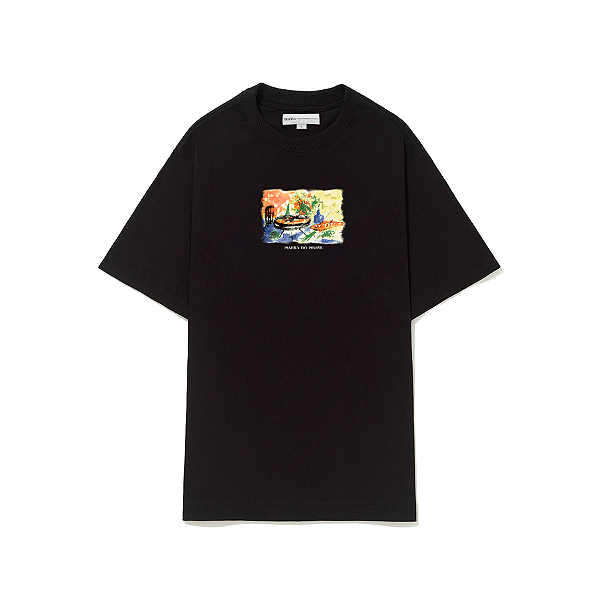 Camiseta Barra Panela de Barro Preta