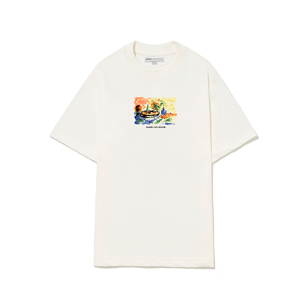 Camiseta Barra Panela de Barro Off White