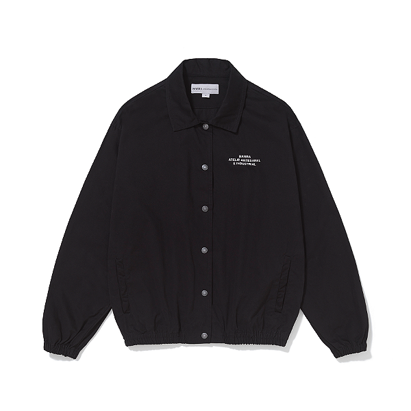 Coach Jacket Barra Constelação Ateliê Preta