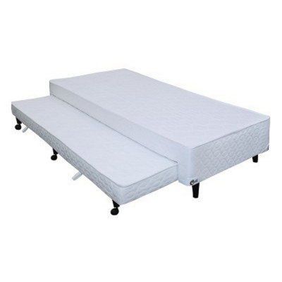 Cama Box Acoplado Castor Solteiro 88x188x40cm