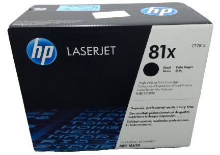 Cartucho Toner HP 81X Preto CF281X Original