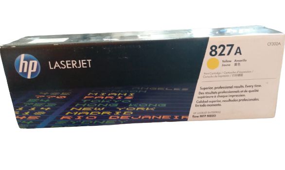 Cartucho Toner HP 827A Yellow CF302A Original