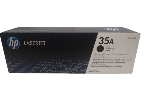 Cartucho Toner HP 35A Preto CB435AB Original