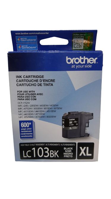 Brother Cartucho LC103BK Black Original