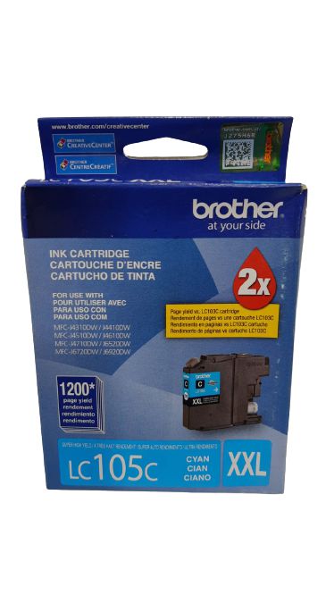 Brother Cartucho LC105C Cian Original