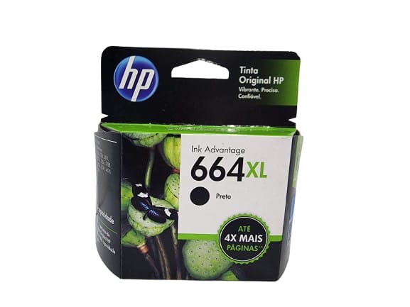 Cartucho HP 664xl Black F6V31AB original