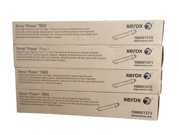 Toner original Xerox 106R01570 106R01571 106R01572 106R01573 Phaser 7880