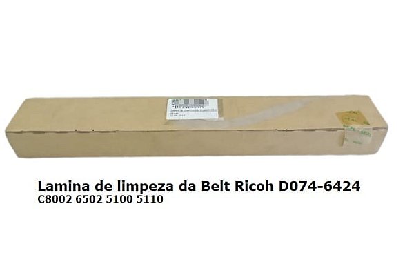 Lâmina de limpeza original Belt Ricoh D074-6424 C8002 C6502 5100 5110