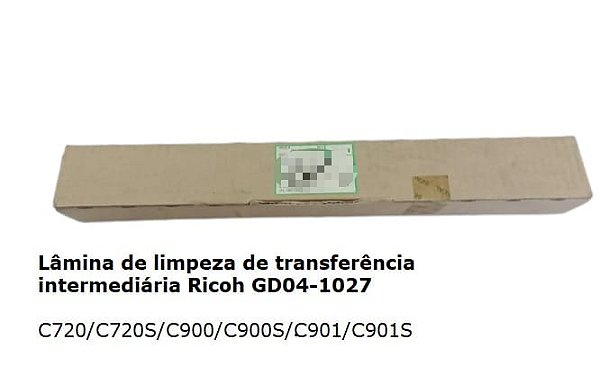 Lâmina de limpeza de transferência intermediária original Ricoh GD04-1027 C720 C720S C900 C900S C901 C901S