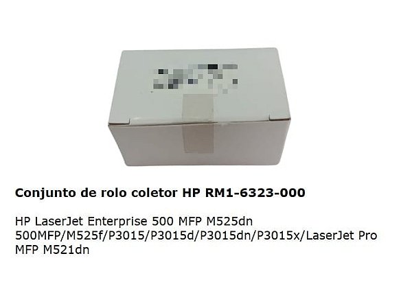 Conjunto de rolo coletor original HP RM1-6323-000