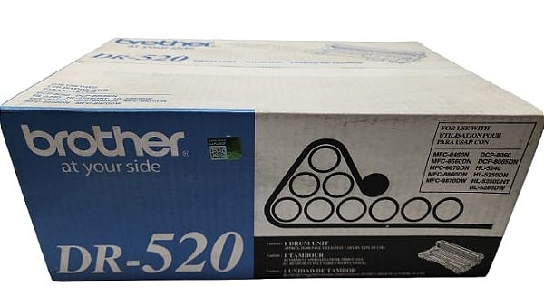 cilindro DR-520 Brother HL5240 DCP8060 HL5250DNT MFC8860DN DCP8080DN 8065DN HL5280