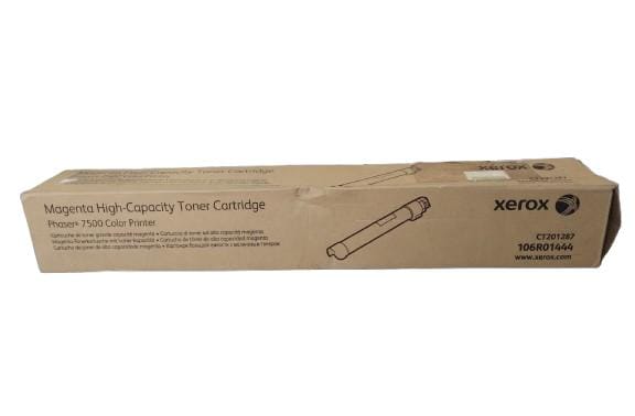 Toner Magenta Xerox 106r01444 XEROX PHASER 7500 color printer  - Marca: Xerox - Modelo: 106R01444 - Cor: Magenta - Xerox Phaser 7500