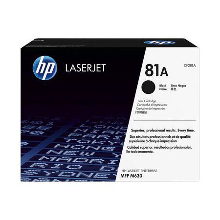 Cartucho Toner HP 81A Preto CF281A Original