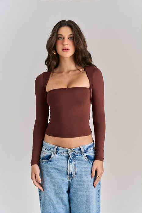 Blusa Lari Manga