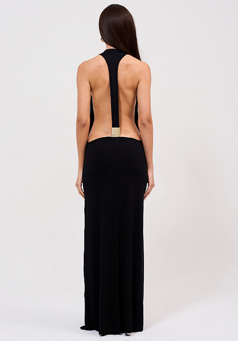 Vestido longo Aviamento Ana Vitória