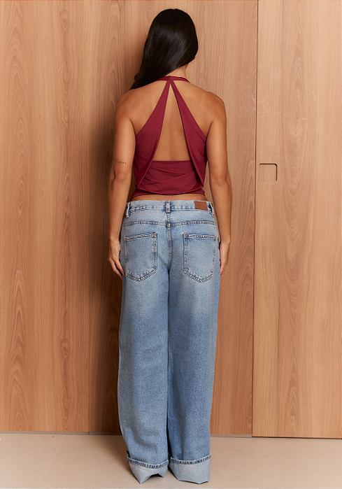 Blusa Decote Costas Isadora