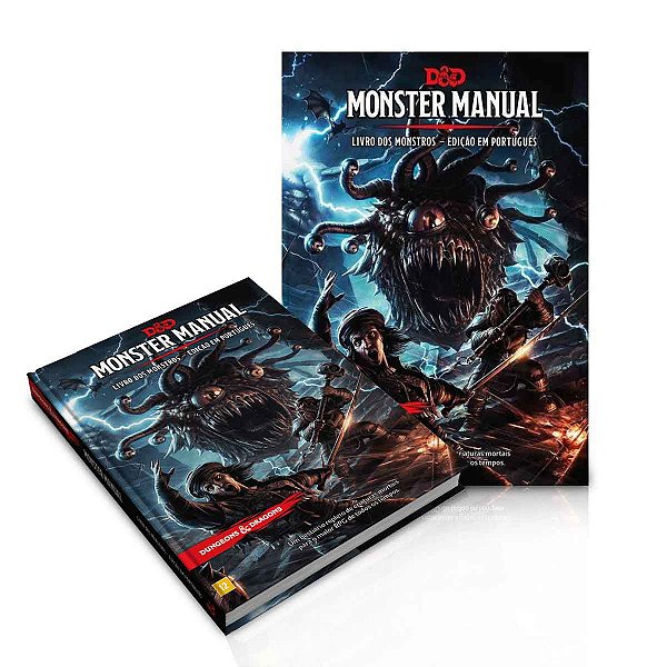 Livro Dungeons & Dragons Manual Dos Monstros Português Rpg