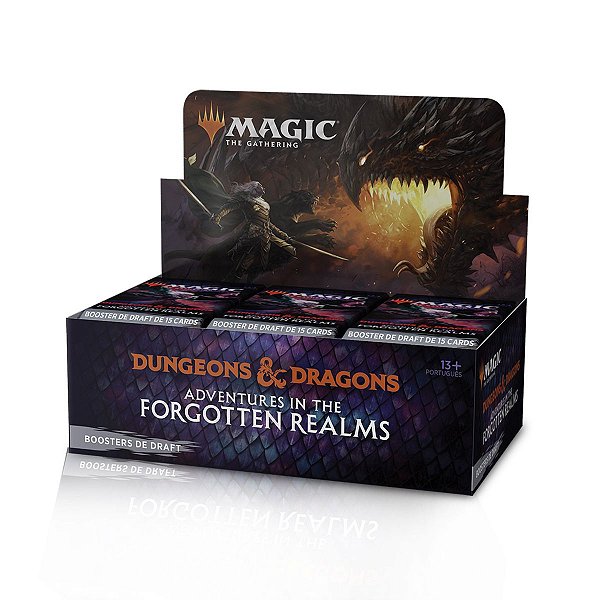 Booster Box Magic Dungeons & Dragons - Adventures in the Forgotten Realms PTBR