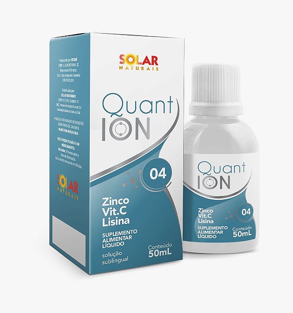 QUANTION 04 Zinco + Vit. C + Lisina