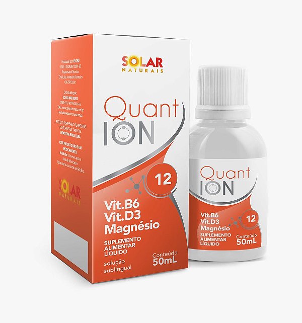 ​​​​​​​QUANTION 12 Vit. B6 + Vit. D3 + Magnésio