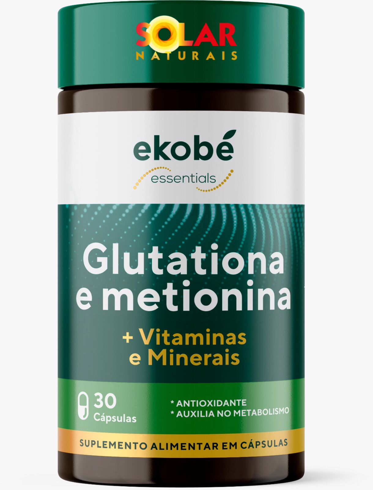 GLUTATIONA, METIONINA, VIT e MIN. 30 Caps