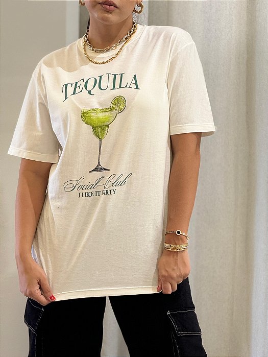 T-shirt Estampada Tequila