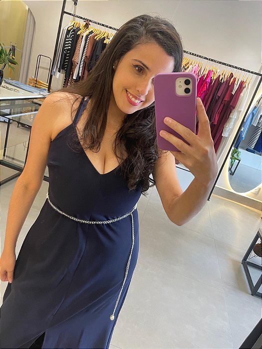 Vestido Perola Marinho