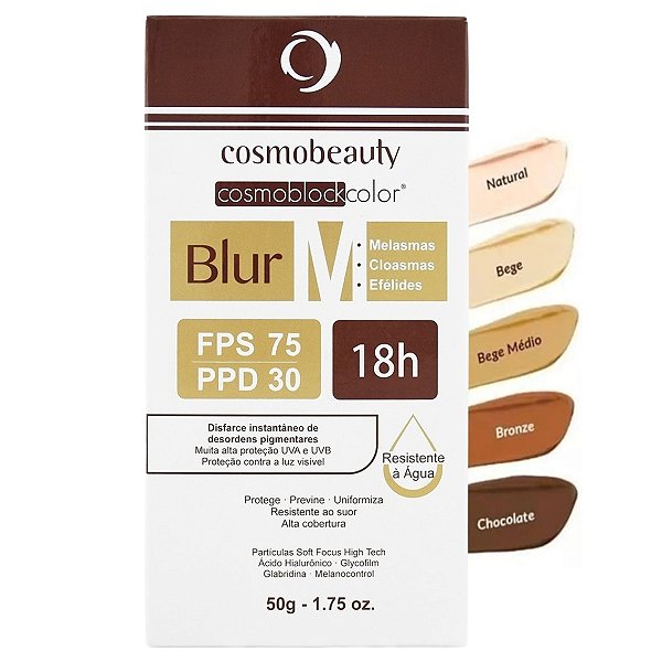 Cosmobeauty Blur M Fps75 Clareador de Manchas com Base 50g