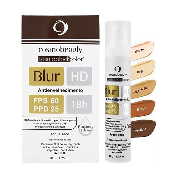 Cosmobeauty Blur HD Fps60 Proteção 18h 50g