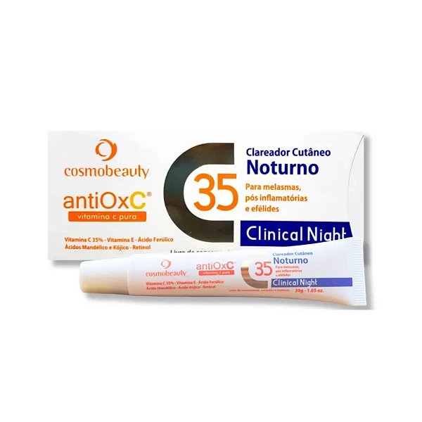 Cosmobeauty Clinical Night 35% Clareador Noturno 30g