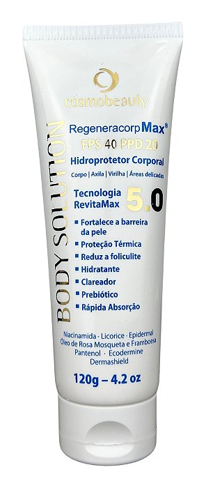 Cosmobeauty Regeneracorp Max Fps40 Hidratante 120g