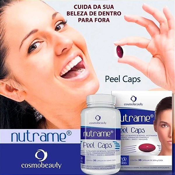 Cosmobeauty Nutrame Peel Caps 30 Cápsulas
