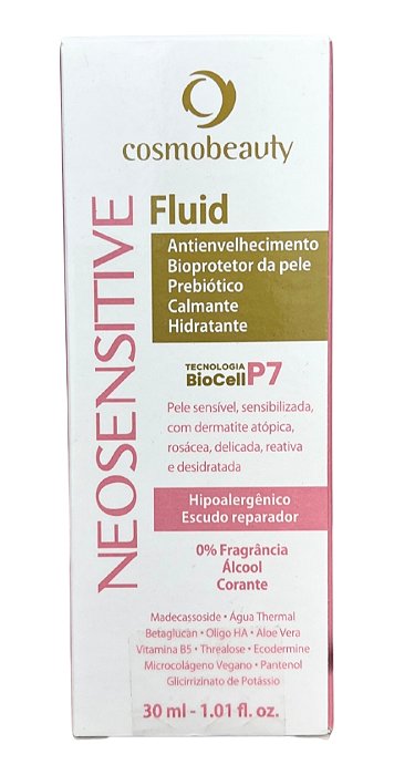Cosmobeauty Neosensitive Fluid Peles Sensíveis 30ml