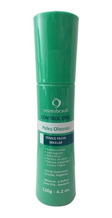 Cosmobeauty Control Spec Tônico Peles Oleosas 120g