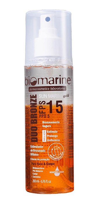 Biomarine Sun Marine Duo Bronze Fps15 200Ml