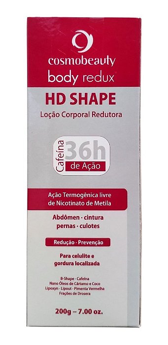 Cosmobeauty Hd Shape Loção Corporal Redutora 200g