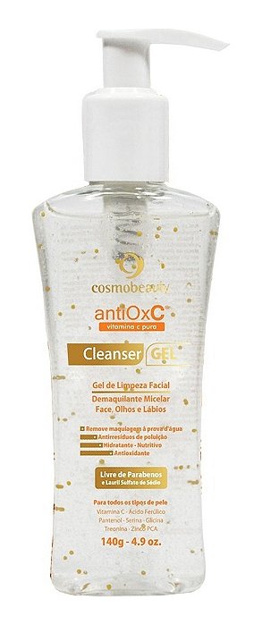 Cosmobeauty Gel De Limpeza Antiox C Cleanser 140g