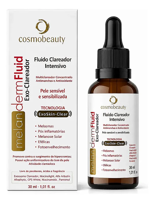 Cosmobeauty Mellanderm Fluid Exo Clareador 30ml