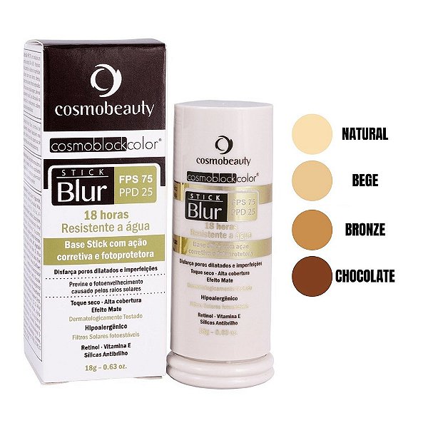 Cosmobeauty Filtro Solar Stick Blur Fps75 Cosmobeauty
