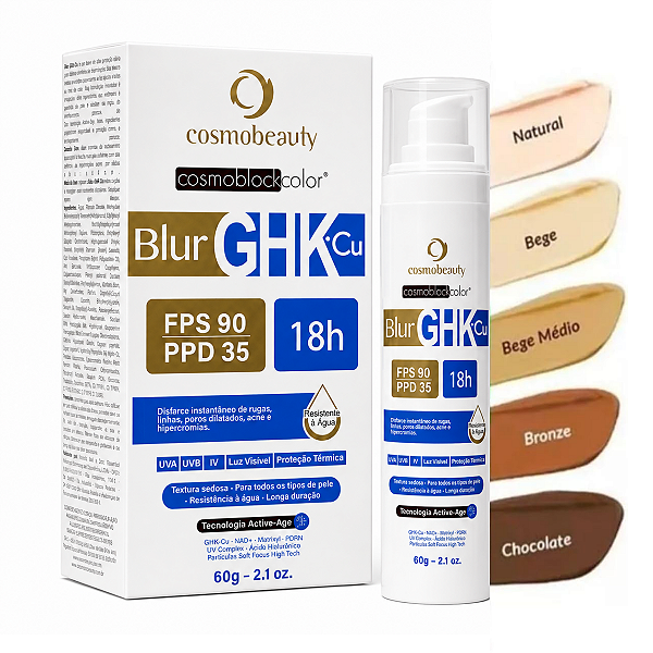 Cosmobeauty Blur GHK-Cu Fps90 Ppd35 18h Proteção 60g