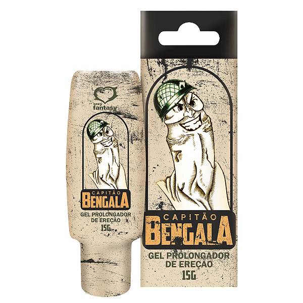 EXCITANTE MASCULINO PROLONGADOR DE EREÇÃO CAPITÃO BENGALA